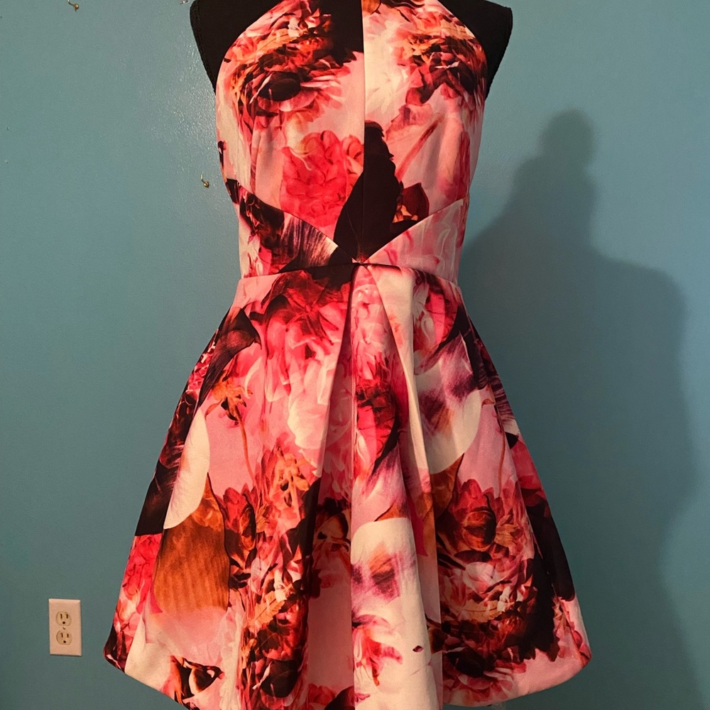 Screen Accurate Floral Halter Dress from Bella and the bulldogs - Picture 3 of 6